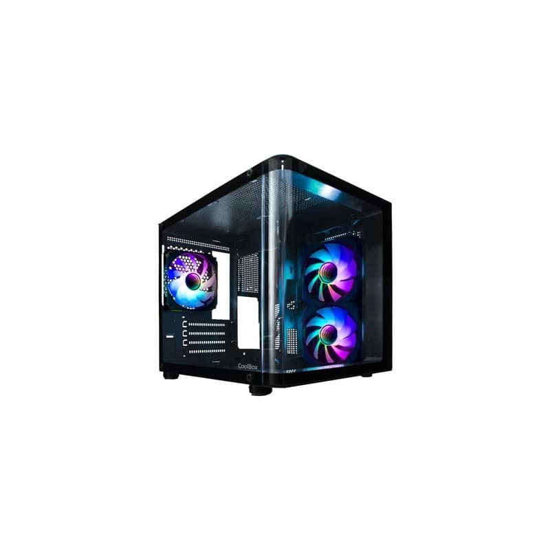 Coolbox GM100 Vision MicroATX Mini-ITX Vidro Temperado Preta