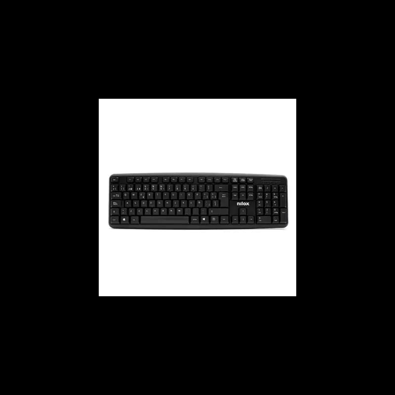 Nilox Teclado Compacto NXKBE000002 Usb Negro
