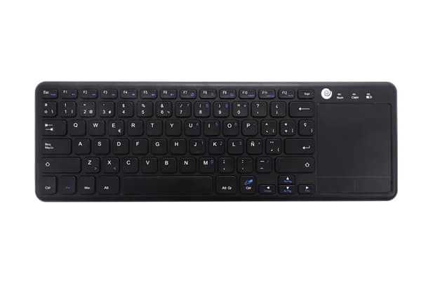 COOLBOX COOLTOUCH PRETO TECLADO SEM FIO + TOUCHPAD