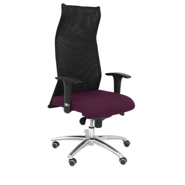 PYC Cadeira Executiva Sahuco Tecido Roxo