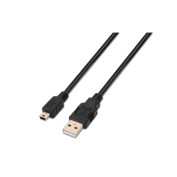 Aisens Cabo usb a Macho - Mini usb B Preto (1 M) - A101-0024