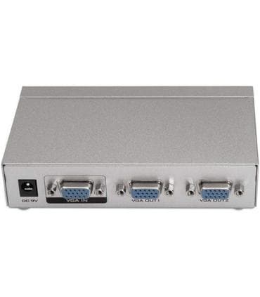 AISENS Splitter VGA - 2x VGA WQXGA (Cinzento) - A1160084