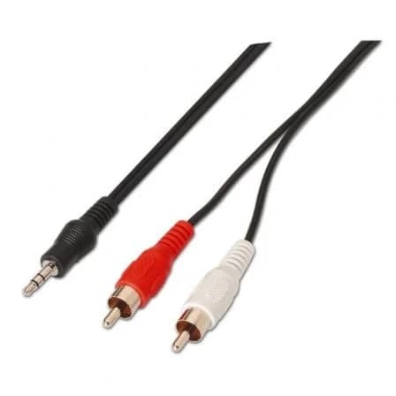 Aisens Cabo Jack 3.5mm Macho -> 2x Rca Macho (1,5 Mts) - A128-0147