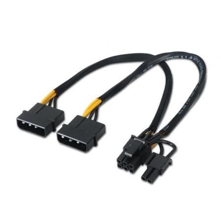 Aisens Cabo de Alimentação Pci-e - 2x Molex Macho (20 cm) - A131-0165