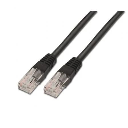 cabo de rede AISENS A133-0203 1 m Cat5e U/UTP (UTP) Preto