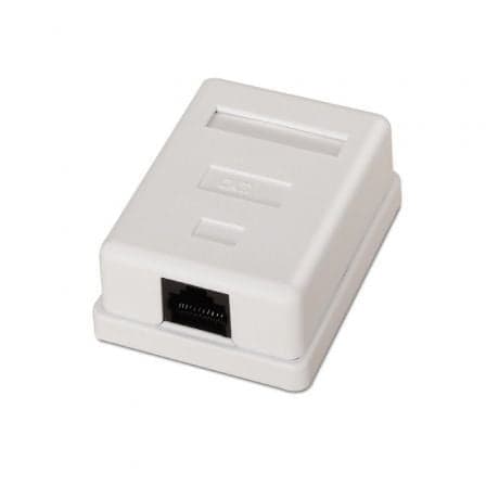 AISENS Caixa de Superficie Aisens A139-0301, Cat.6, 1 Tomada - 8436574703009