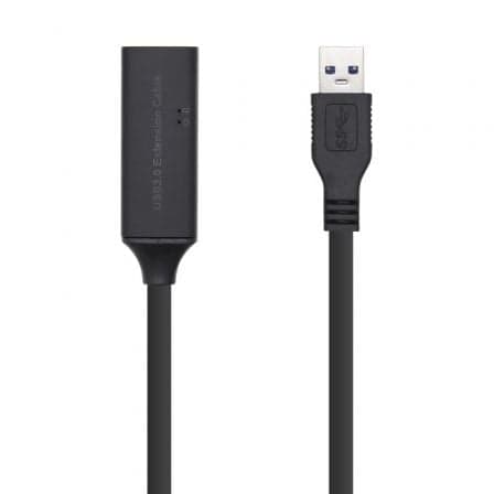 Aisens Cabo usb 3.0 Macho - Fêmea 10m (preto) - A105-0408