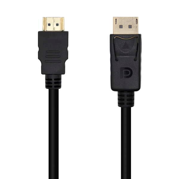 AISENS A125-0459 adaptador de cabo de vídeo 1 m DisplayPort HDMI