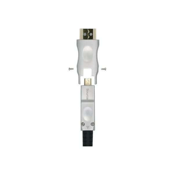 Aisens Cabo Hdmi V2.0 Aoc Desmontable Premium Alta Velocidad / Hec 4k@60Hz 4:4:4 18Gbps, A/m-d/a/m, Negro, 50m - A148-0514