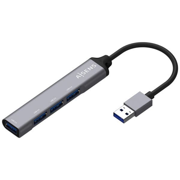 Aisens Hub usb 3.0 4x usb 3.0 Fêmea (10cm) - A106-0540