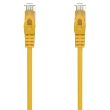 Cable de Red AISENS / Cat.6A / LSZH / 1.5m / Amarillo / A145-0567