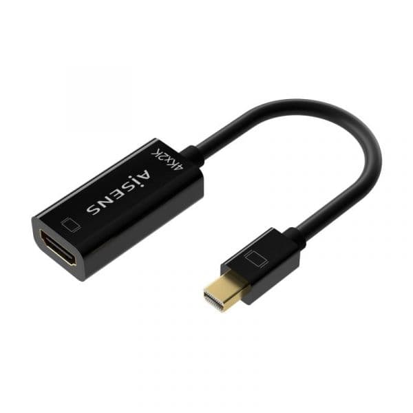 Aisens Cabo Conversor Mini Displayport Macho para HDMI Fêmea 15cm - A125-0643