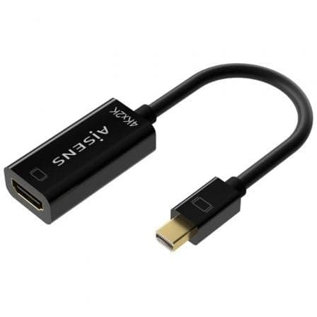 Aisens Cabo Conversor Mini Displayport Macho para HDMI Fêmea 15cm - A125-0643