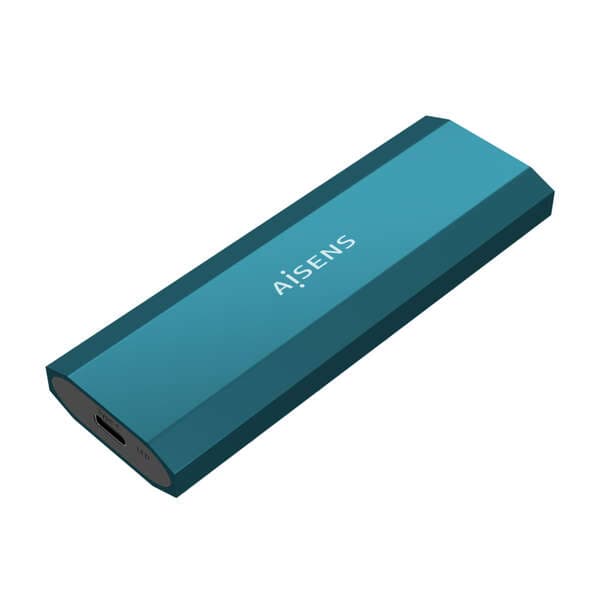 AISENS ASM2-019BLU Caixa para Discos Rígidos Compartimento SSD Az