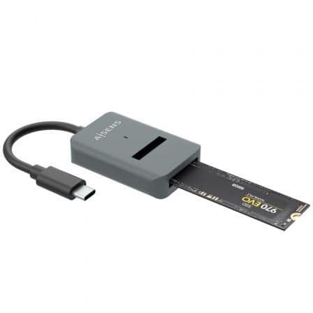 Aisens Dock USB Tipo-C para SSD M2 SATA NVME ASUC-M2D012-GR - E3C90934-48B