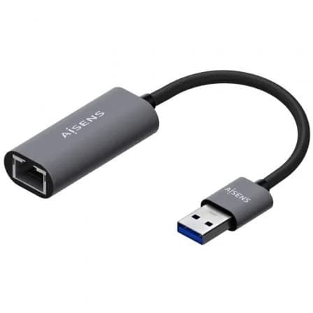 Aisens Cabo Usb 3.0 A Ethernet Gigabit Silver Usb 3.0/gigabit Ethernet
