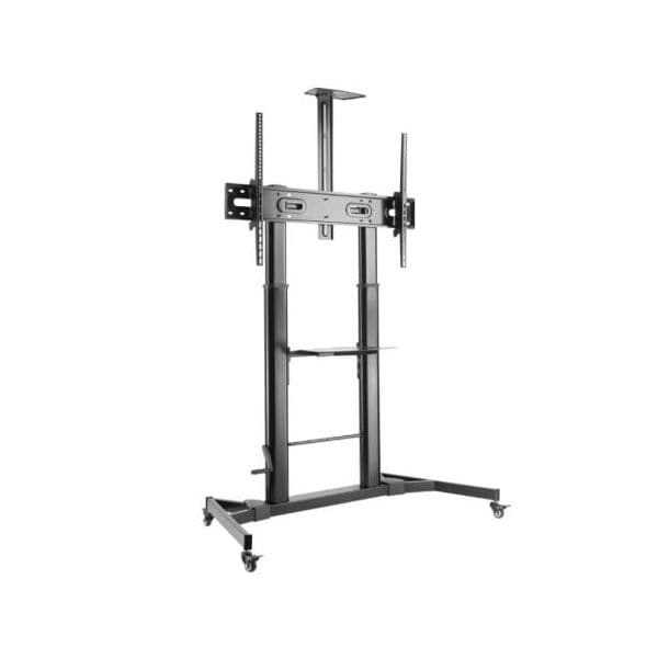 AISENS FT100TE-171 Suporte de Chão com Rodas e Manivela para TV/Monitor de 60" a 100"