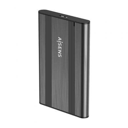 AISENS ASE-2526GR Caixa Externa 2.5" SATA USB 3.1 Gen1 9.5mm Cinza/Verde