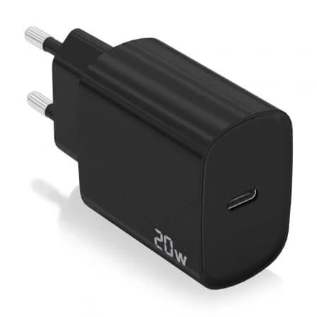 Cargador de Parede AISENS Branco A110-0753 / 1xUSB Tipo-C / 20W