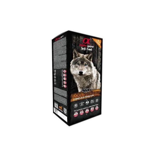 Ração Húmida Alpha Spirit Semi-húmedo Multiprotein 3Kg