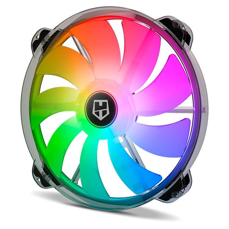 NOX Ventoinha 200mm Hummer X200-Fan 800RPM ARGB 3 Pinos