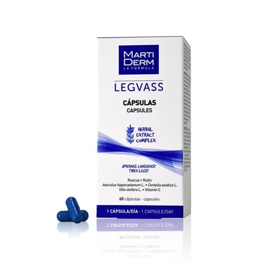 Martiderm Cápsulas Legvass (x60 unidades)