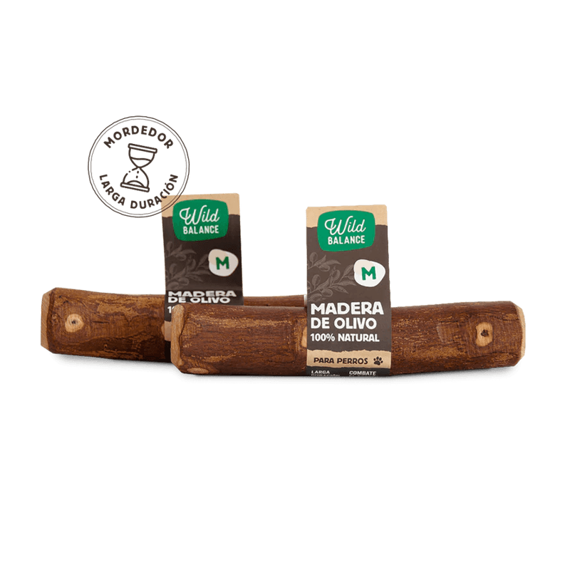 Wild Balance MADERA DE OLIVO Mordedor Natural para perros