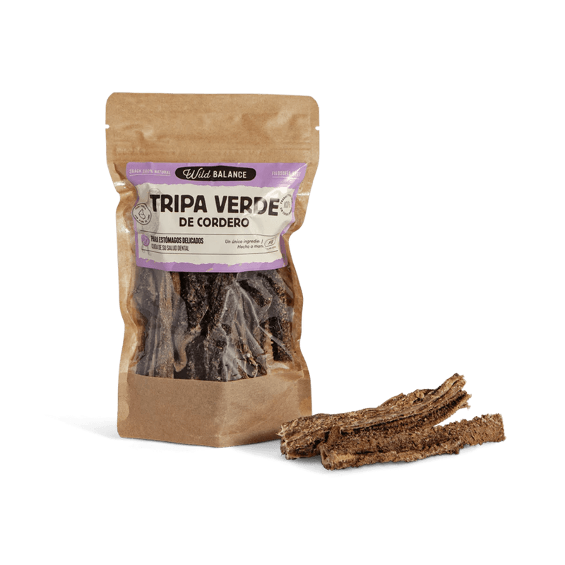 Wild Balance TRIPA VERDE DE CORDERO Snack para perros