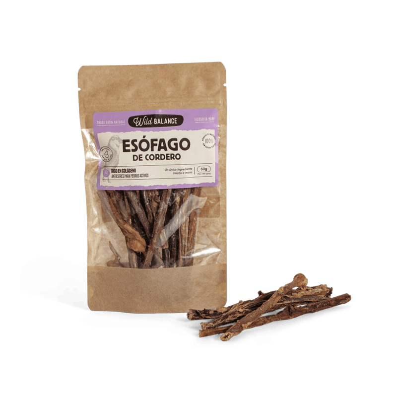 Wild Balance ESOFAGO DE CORDERO Snack para perros