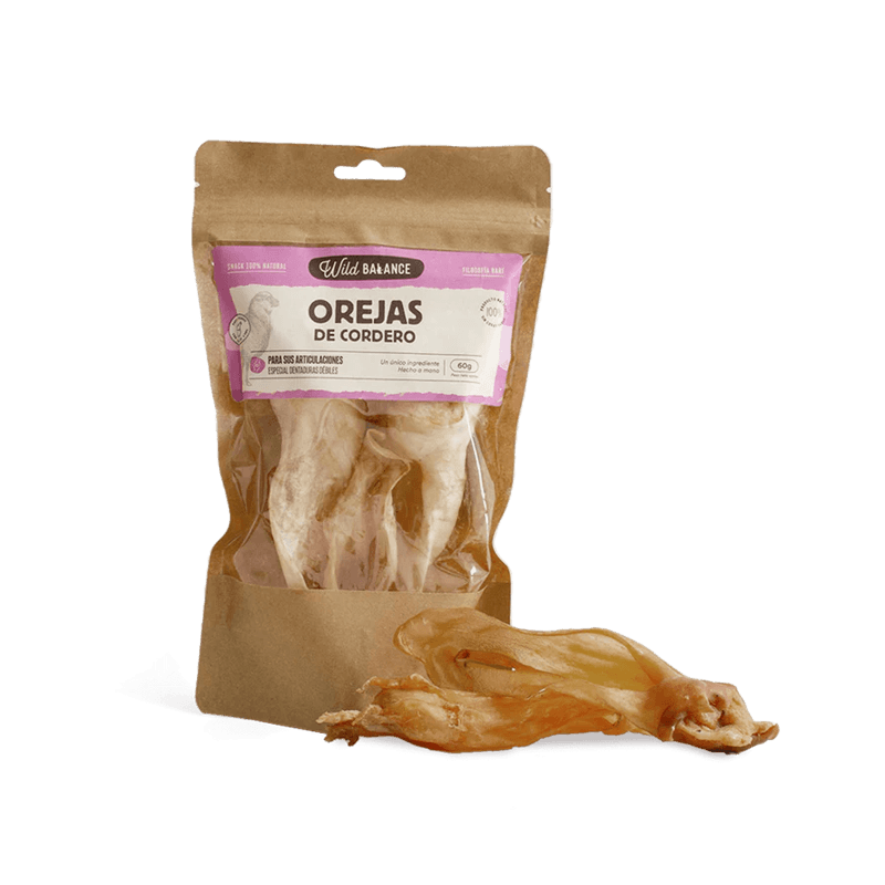 Wild Balance OREJAS DE CORDERO Snack para perros