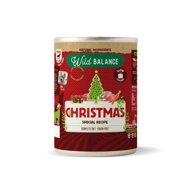 Wild Balance Receta de Navidad Lata de Ciervo y Conejo para Perros