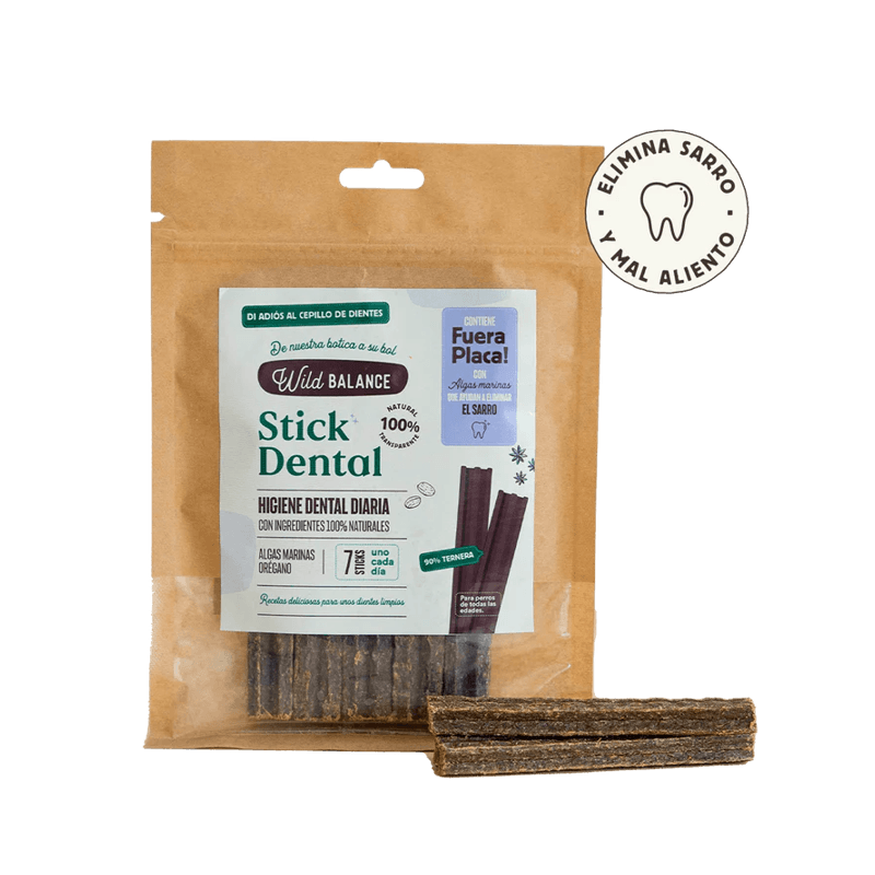 Wild Balance STICK DENTAL FUERA PLACA Snack para perros