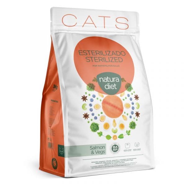 Natura Diet Sterilised Salmon 3Kg