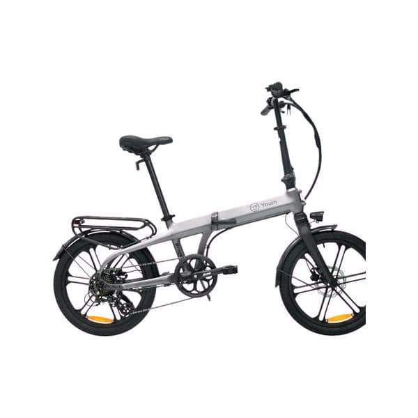 Youin Bicicleta Elétrica Praga Dobrável 20" 250W Cinza - BK1800