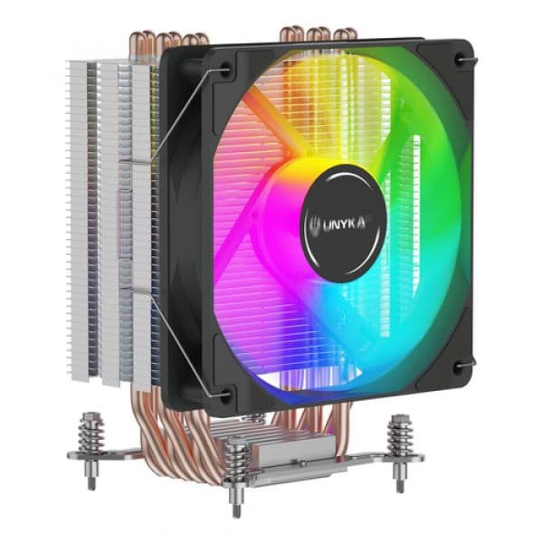Unyka Unycool H60 ARGB CPU Cooler 120mm Black/Grey Multisocket Universal