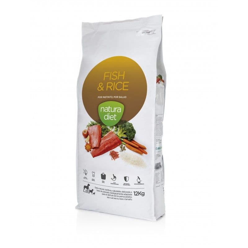 Natura Diet Fish & Rice 12Kg
