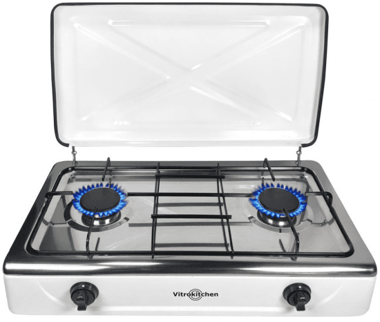 Vitrokitchen Fogão a Gás Portátil 202BB