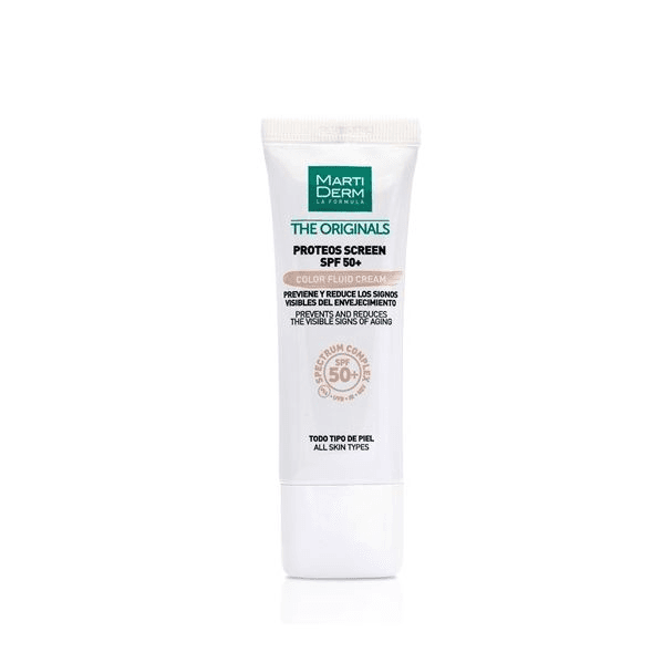 Protetor Solar Martiderm The Originais Proteos Screen SPF50+ Color Fluid Cream 40ml