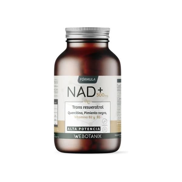 Webotanix NAD+ 300mg (trans resveratrol) 60 Cápsulas