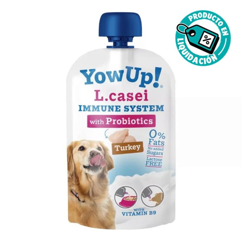 Ração Húmida Yowup Iogurte L. Casei Peru 115gr