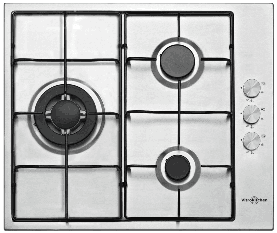 ENCIM. VITROKITCHEN EN630LIN 3F GAS NAT INOX