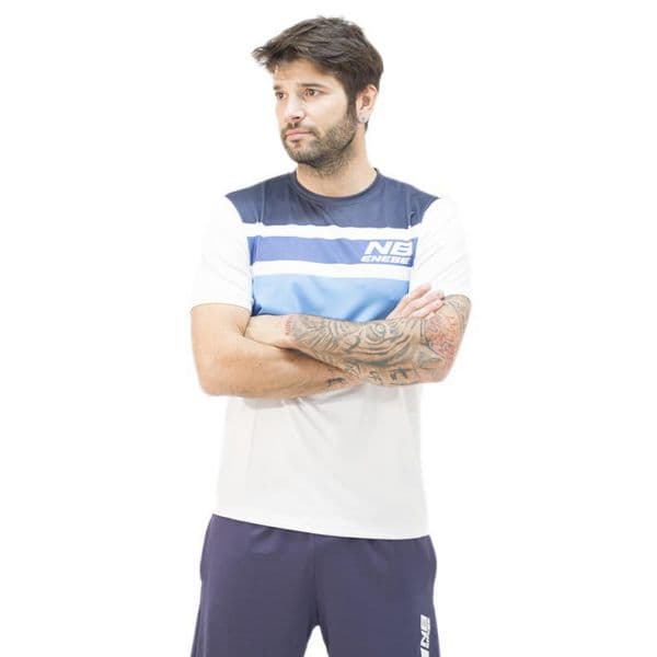 Enebe Sensor Pro Short Sleeve T-shirt Branco M Homem