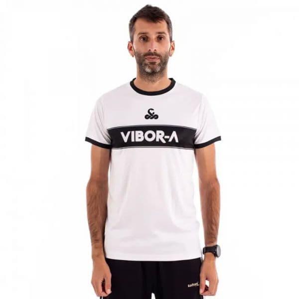 Vibora Poison Short Sleeve T-shirt Branco L Homem