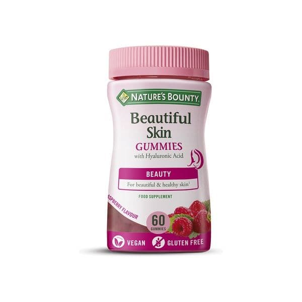 Nature's Bounty Lindas Gomas para Pele com Ácido Hialurónico 60 Gomas