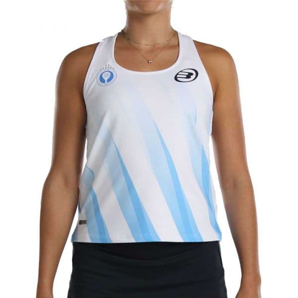 Bullpadel Abita Sleeveless T-shirt Branco L Mulher