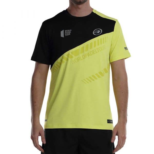 Bullpadel Lucio Short Sleeve T-shirt Amarelo S Homem