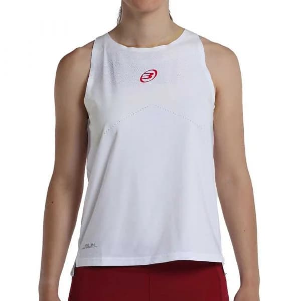 Bullpadel Etico Sleeveless T-shirt Branco L Mulher
