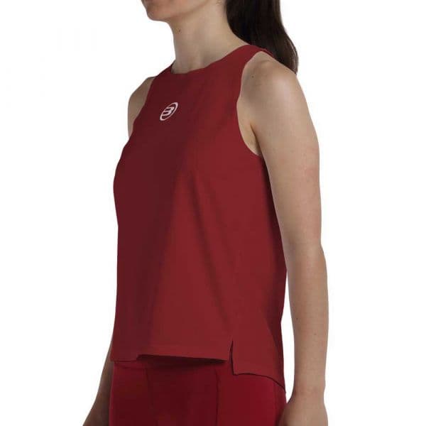 Bullpadel Etico Bg Sleeveless T-shirt Vermelho L Mulher