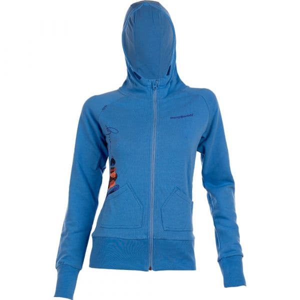 Trangoworld Serenity Full Zip Sweatshirt Azul S Mulher