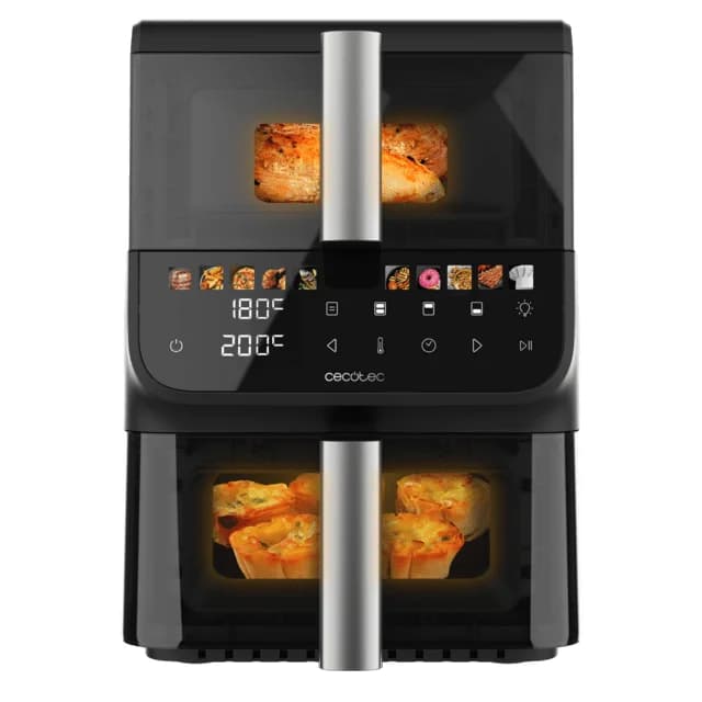 Fritadeira Cecotec CecoFry DuoLevel 10000 Window 10L